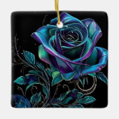 Gotische Elegance Weihnachten Keramikornament (Vorderseite)