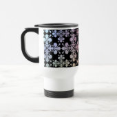 Gotische Eleganz Lilie Damask 3 Reisebecher (Links)