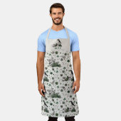 Gotische Elfenbeinbräune oder Die Blumenschädelhoc Schürze (Getragen)