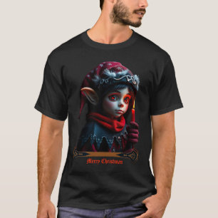 Gotische Elfenzauber unter Vollmond. T-Shirt