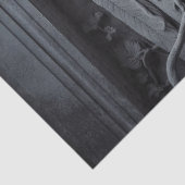 Gotische Engel- und Weinbilder Entstehung Seidenpapier (Detail)