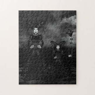 Gotische Familien-Puzzle Puzzle