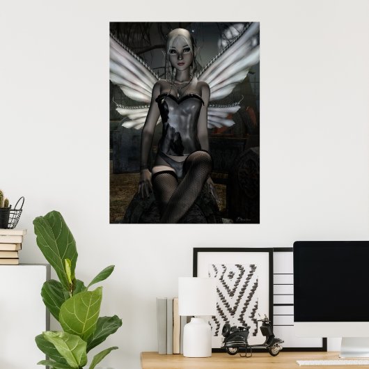 Gotische Fee Serie TRINITY Fantasy Art Poster (Heimbüro)