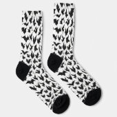 Gotische Fledermäuse Socken (Rechts)