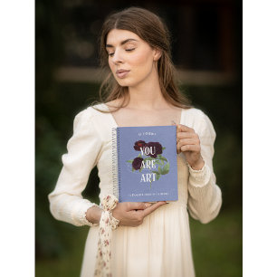 Gotische florale Eleganz auf jeder Seite Planer