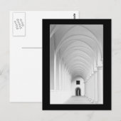 Gotische Flurfotografie Postkarte (Vorne/Hinten)