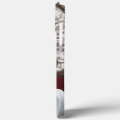 Gotische Frau mit Rote Rose-Headpiece Case-Mate iPhone Hülle (Rückseite / Links)