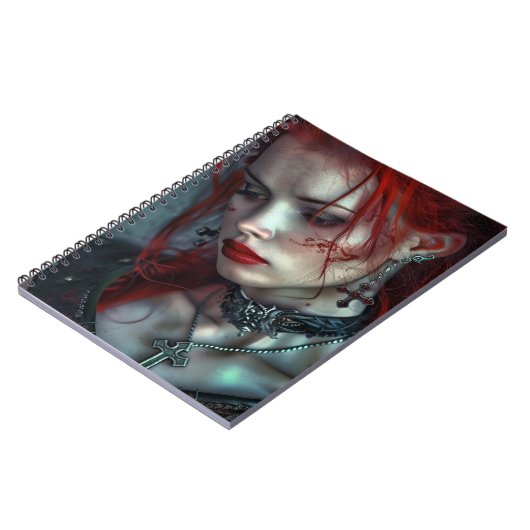 Gotische Frau Notizblock (Linke Seite)