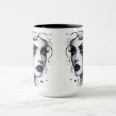 Gotische Frau Tasse (Zentrum)
