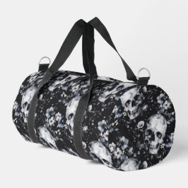 Gotische Gartenschnecken und Blumengoten Sommer Duffle Bag