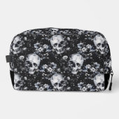 Gotische Gartenschnecken und Blumengoten Sommer Waschbeutel (Vorderseite)