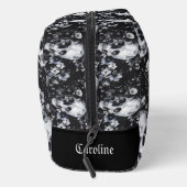 Gotische Gartenschnecken und Blumengoten Sommer Waschbeutel (Rechts)