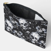 Gotische Gartenschnecken und Blumengoten Sommer Zubehörtasche (Offen)