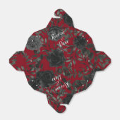 Gotische Gastgeschenk Hochzeit mit roter und schwa Geschenkschachtel (Ungefaltet)