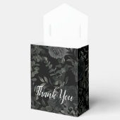 Gotische Gastgeschenk Hochzeit mit weißer und schw Geschenkschachtel (Geöffnet)