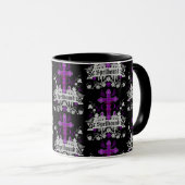 Gotische Geschenke für ihn und sie Tasse (VorderseiteRechts)