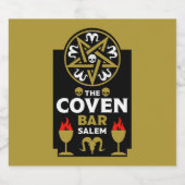 Gotische Geschenke und Zubehör Bierflaschenetikett (Einzelnes Label)