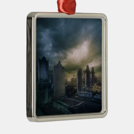 Gotische Graveyard-Ornament Ornament Aus Metall (Rechts)