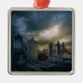 Gotische Graveyard-Ornament Ornament Aus Metall (Vorne)