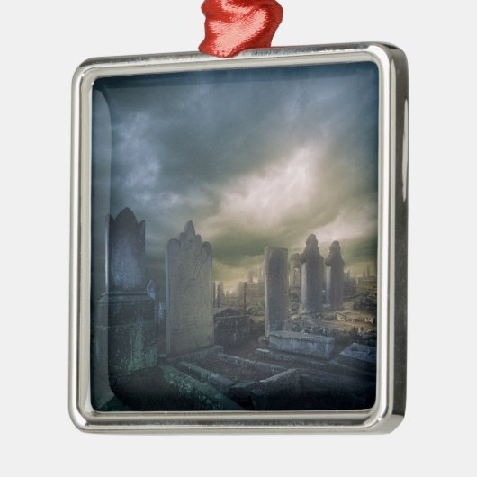 Gotische Graveyard-Ornament Ornament Aus Metall (Links)