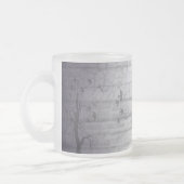 Gotische Graveyard-Tasse Mattglastasse (Links)