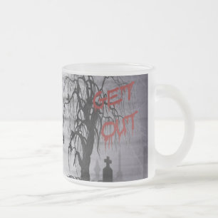 Gotische Graveyard-Tasse Mattglastasse