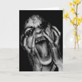 Gotische Gruß-Karten Karte (Gelbe Blume)