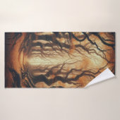 Gotische Herbstwälder Badehandtuch (Badehandtuch)