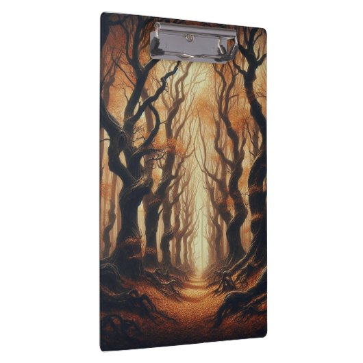 Gotische Herbstwälder Klemmbrett (Rechts)