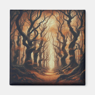 Gotische Herbstwälder Magnet