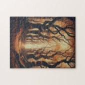 Gotische Herbstwälder Puzzle (Horizontal)
