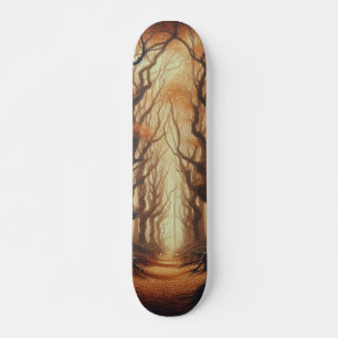 Gotische Herbstwälder Skateboard