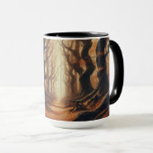 Gotische Herbstwälder Tasse (VorderseiteRechts)