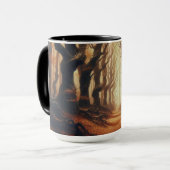 Gotische Herbstwälder Tasse (Vorderseite Links)