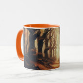 Gotische Herbstwälder Tasse (Vorderseite Links)