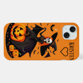 Gotische Hexe iPhone Hülle (Rückseite (Horizontal))