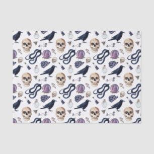 Gotische Hexerei und Zauberaccessoires Seidenpapier