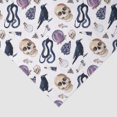 Gotische Hexerei und Zauberaccessoires Seidenpapier (Ausschnitt)