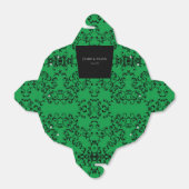 Gotische Hochzeit grün und schwarz Geschenkschachtel (Ungefaltet)