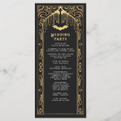 Gotische Hochzeit in Gold Vampire Programm (Rückseite)