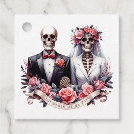 Gotische Hochzeit von "Bis zum Tod machen wir Teil Geschenkanhänger