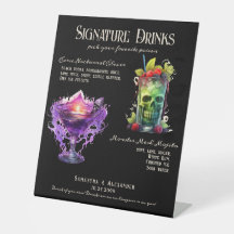 Gotische Hochzeit Whimsigoth 1 Signature Drinks Un