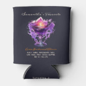 Gotische Hochzeit Whimsigoth Signature Drinks unte Dosenkühler (Vorderseite)