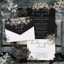 Gotische Hochzeiten mit Gold und weißen Blumenzwie