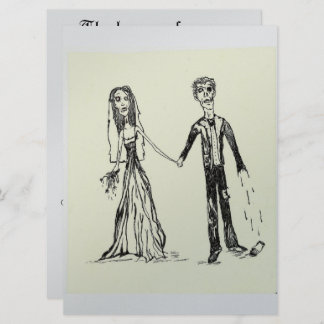 gotische Hochzeitseinladungen Einladung