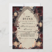 gotische Kathedrale Arch Halloween Feier Einladung (Vorderseite)