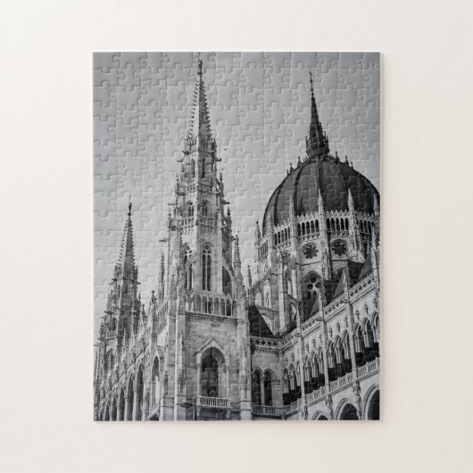 gotische Kathedrale Budapest Ungarn Sehenswürdigke Puzzle (Vertikal)