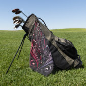 Gotische Kathedrale Design Golf Handtuch (Gras)