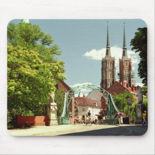 Gotische Kathedrale in Breslau Mousepad