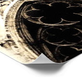 Gotische Kathedrale ~ Poster / Print (Ecke)